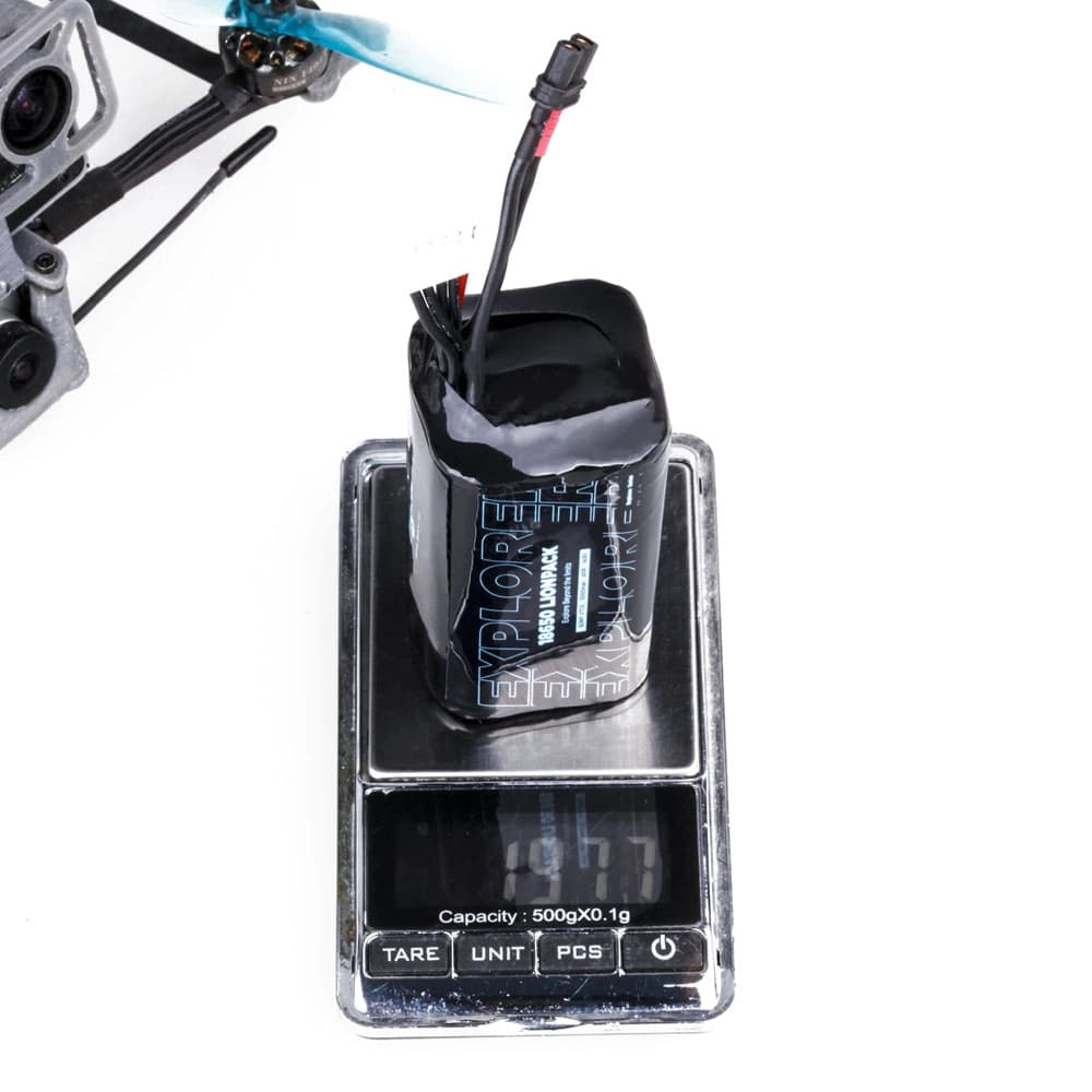 Flywoo Explorer Lionpack 18650 4S 3000mAh 14.8V Li-ion Battery - 2.6 for fpv drones 3