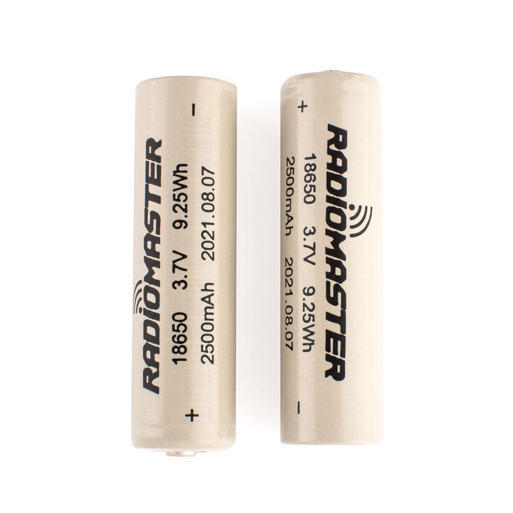 RadioMaster 18650 3200mAh 3.7V Battery (2pcs) for TX16S / Boxer / TX12/ Pocket / MT12 Radios for fpv drones 18