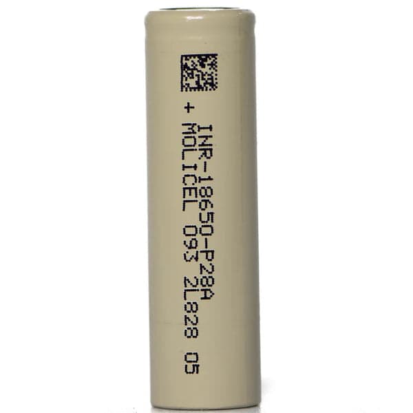 Molicel P28A 2800mAh 18650 Li-Ion Battery