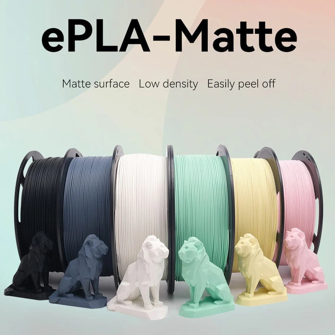 eSun Matte PLA 3D Print Filament 1.75mm 1kg for fpv drones