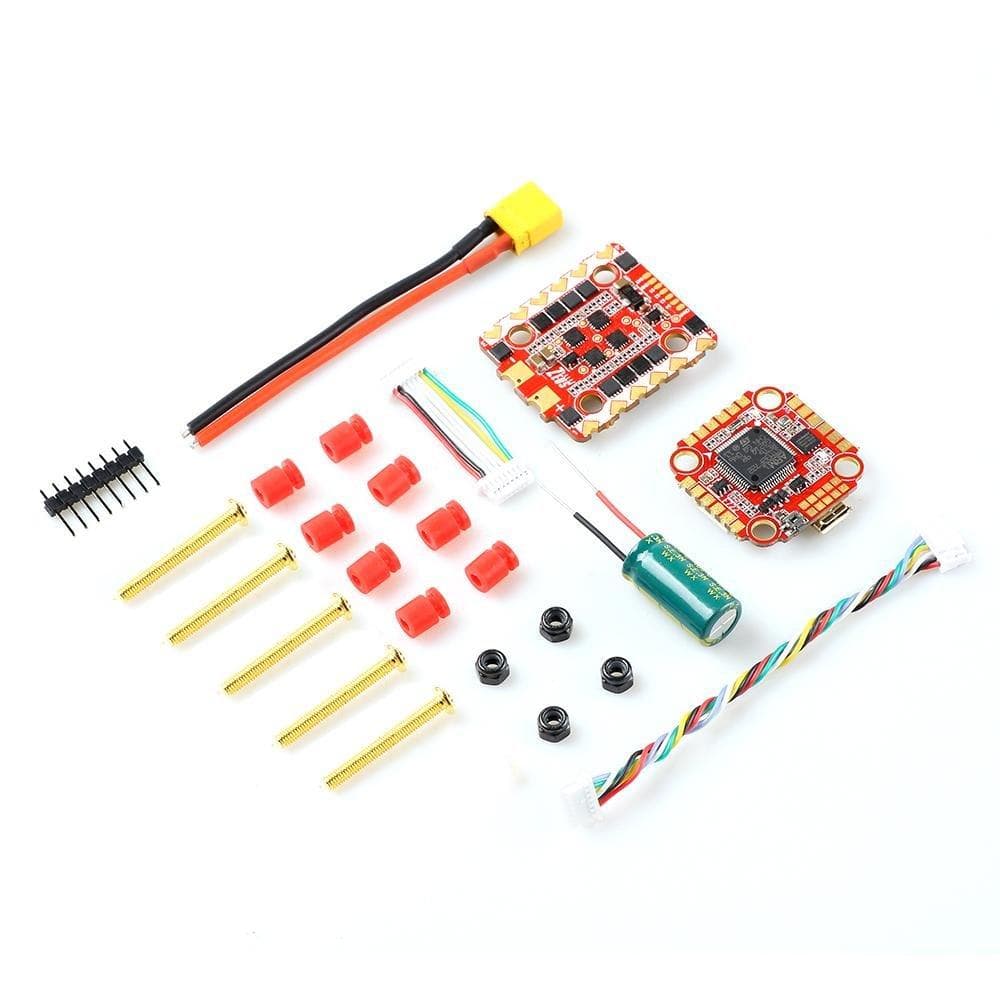 HGLRC Zeus F728 3-6S Stack with F722 Flight Controller & 28A BL_S 4in1 ESC Support I2C function - 20x20mm for fpv drones 3