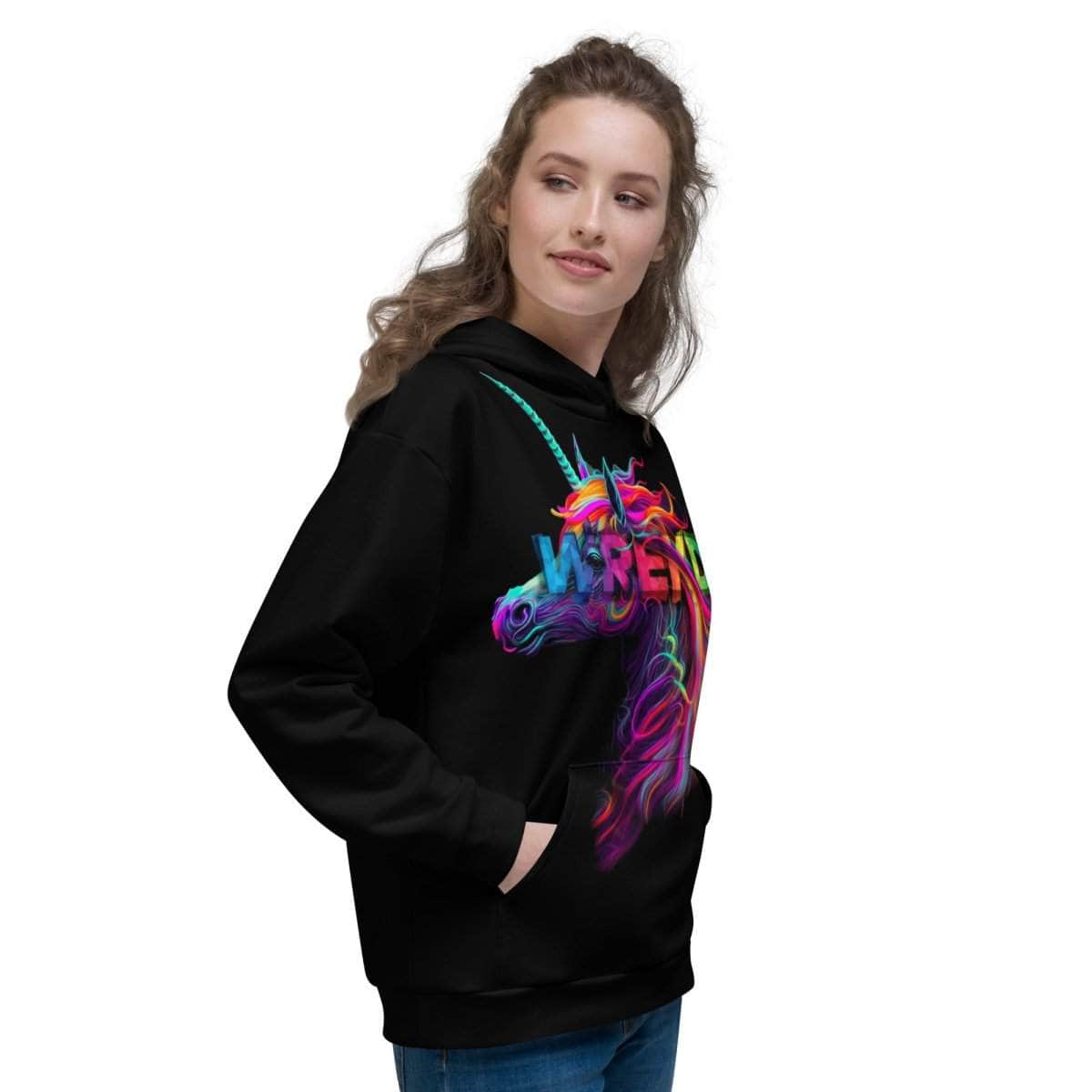 WREKD Unicorn Unisex Hoodie for fpv drones 2