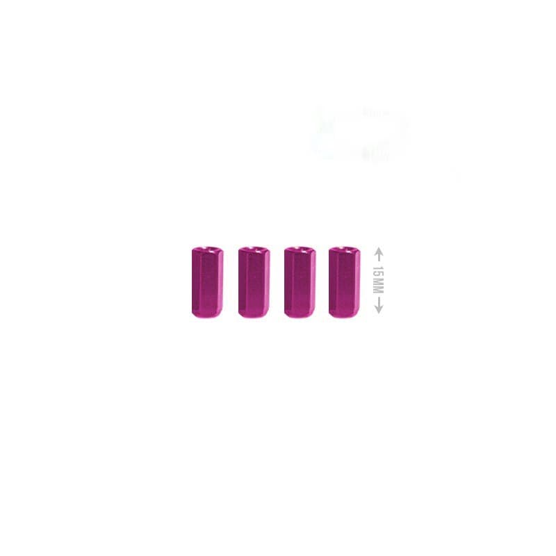 M3 Aluminium Standoffs (4 stuks) - HEX - 15mm - ROZE for fpv drones 2