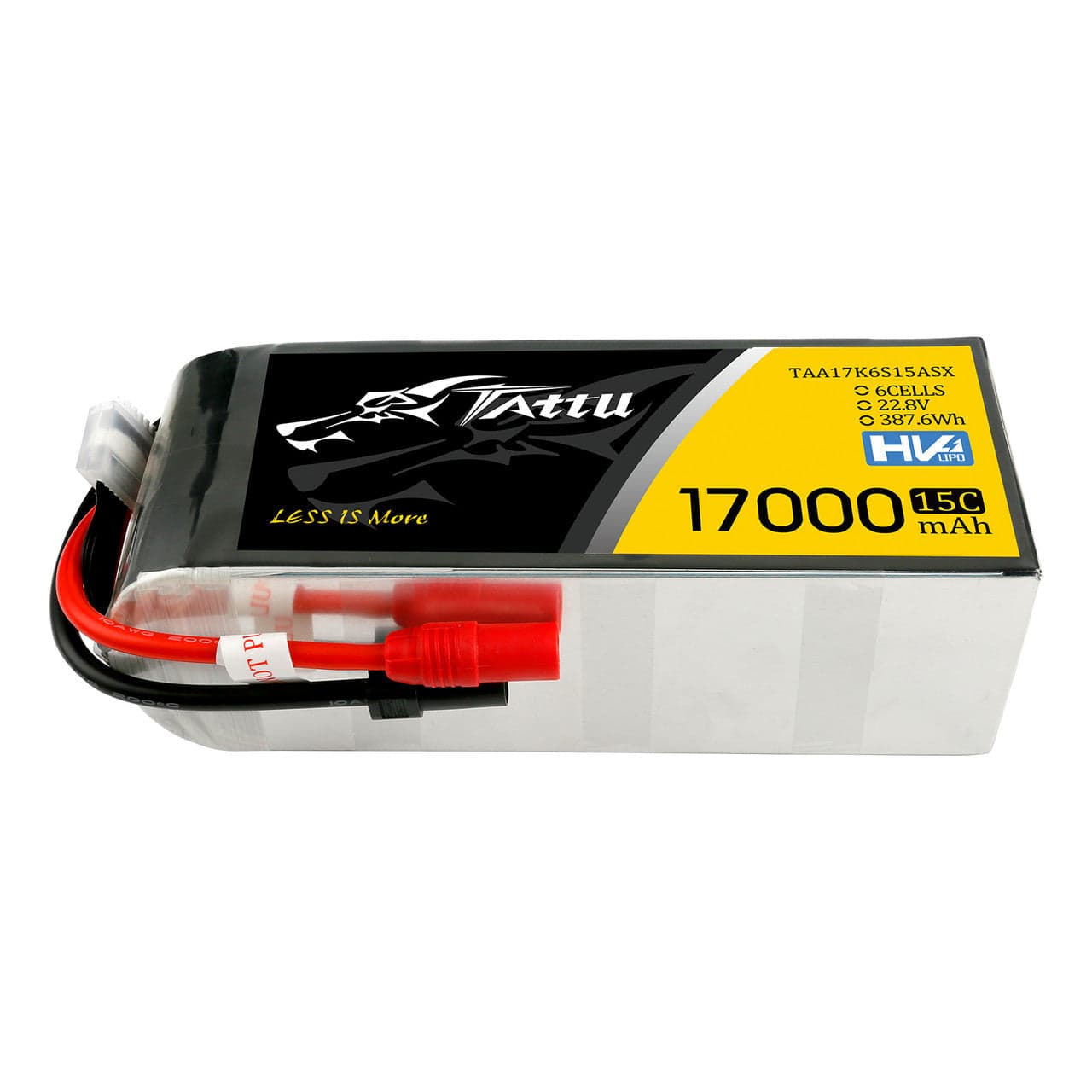 Tattu G-Tech 22.8V 15C 6S 17000mAh LiPo Battery With AS150+XT150 Plug For UAV for fpv drones 1