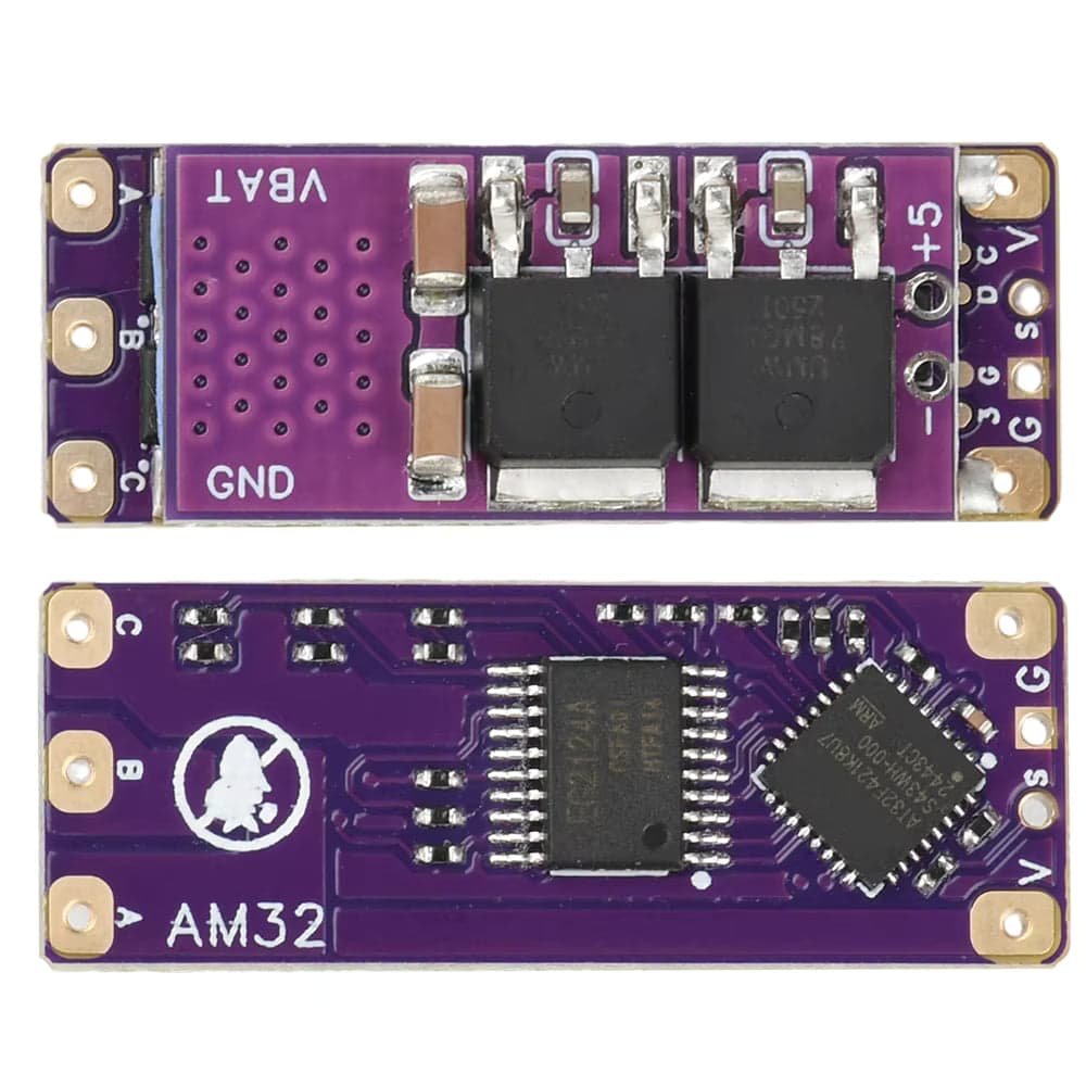 2-4S 32-bit Mini Brushless ESC AM32 Motor Speed Controller PWM Signal 30A or 40A Enhanced Version with 5V 2A BEC Module for fpv drones