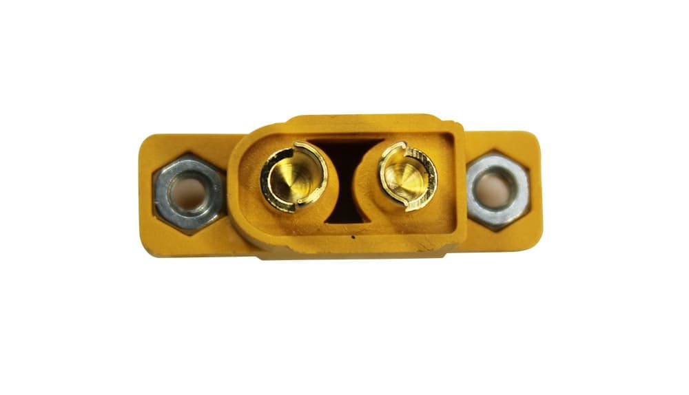 Panel Mount Female XT60 Connectors (2 count) for fpv drones 2