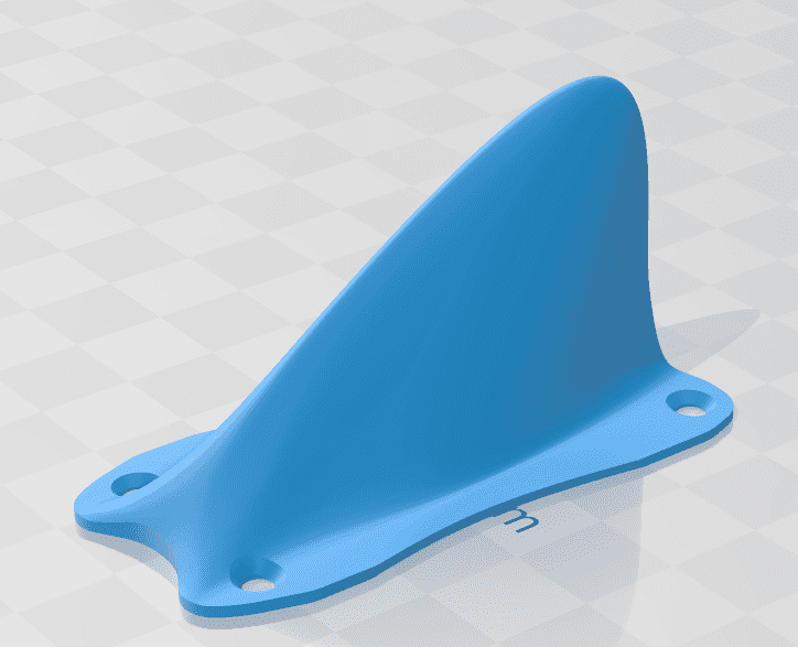 SharkFin for fpv drones