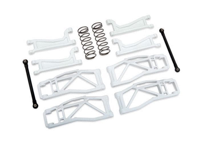Traxxas 8995A Suspension kit Wide White Maxx for fpv drones