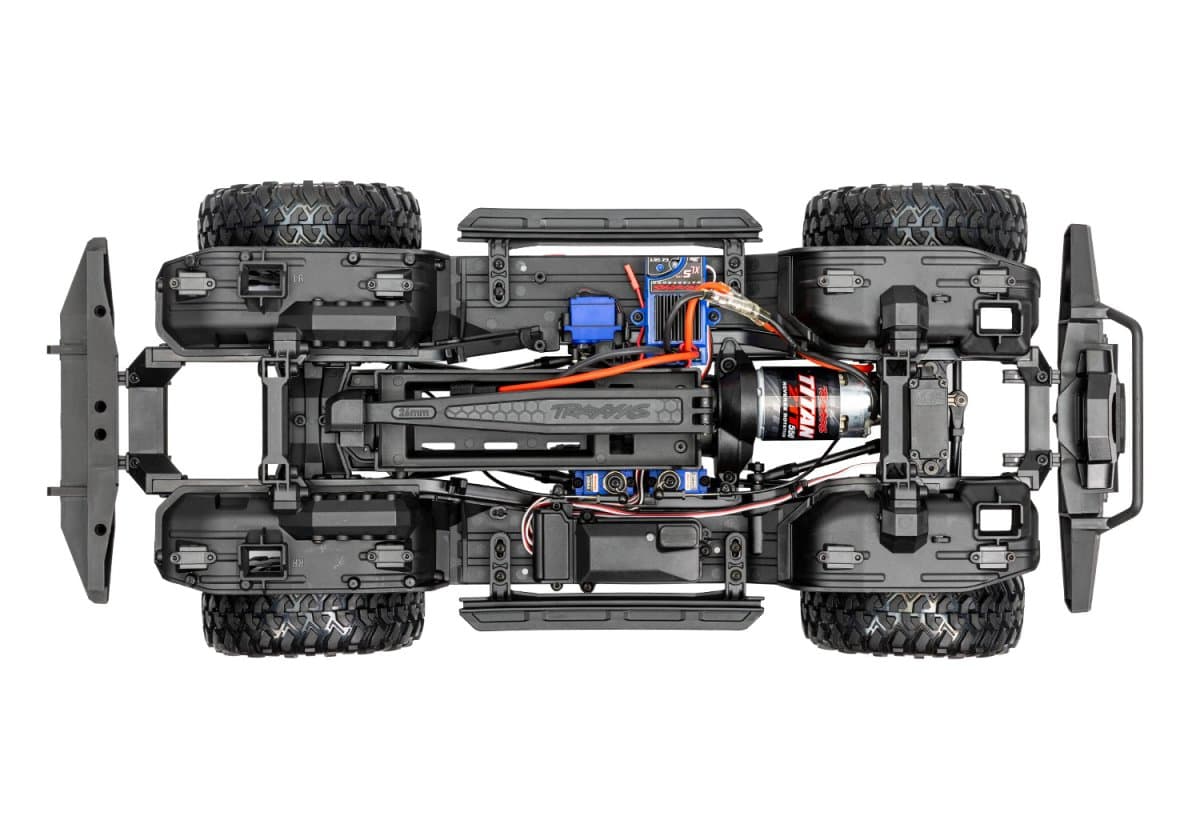 Traxxas TRX-4 Land Rover Defender Crawler 4WD 1/10 for fpv drones 6