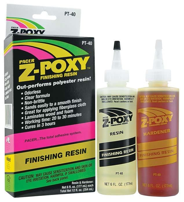 Zap PT40 Adhesives Z-Poxy Finishing Resin Set 12 Oz Glue for fpv drones
