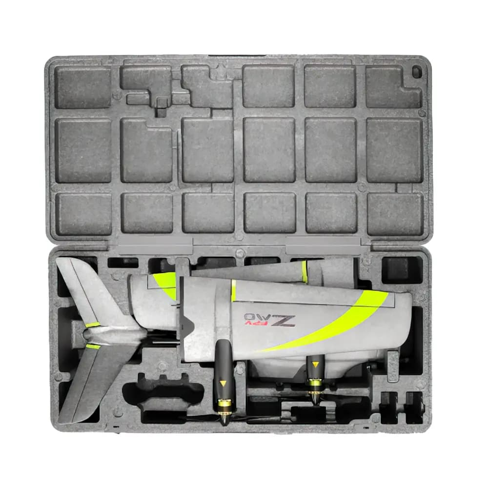 OMPHOBBY ZMO Z3 VTOL FPV 1200mm Plane w/ Caddx Air Unit - PNP - 17 - Silver for fpv drones 3