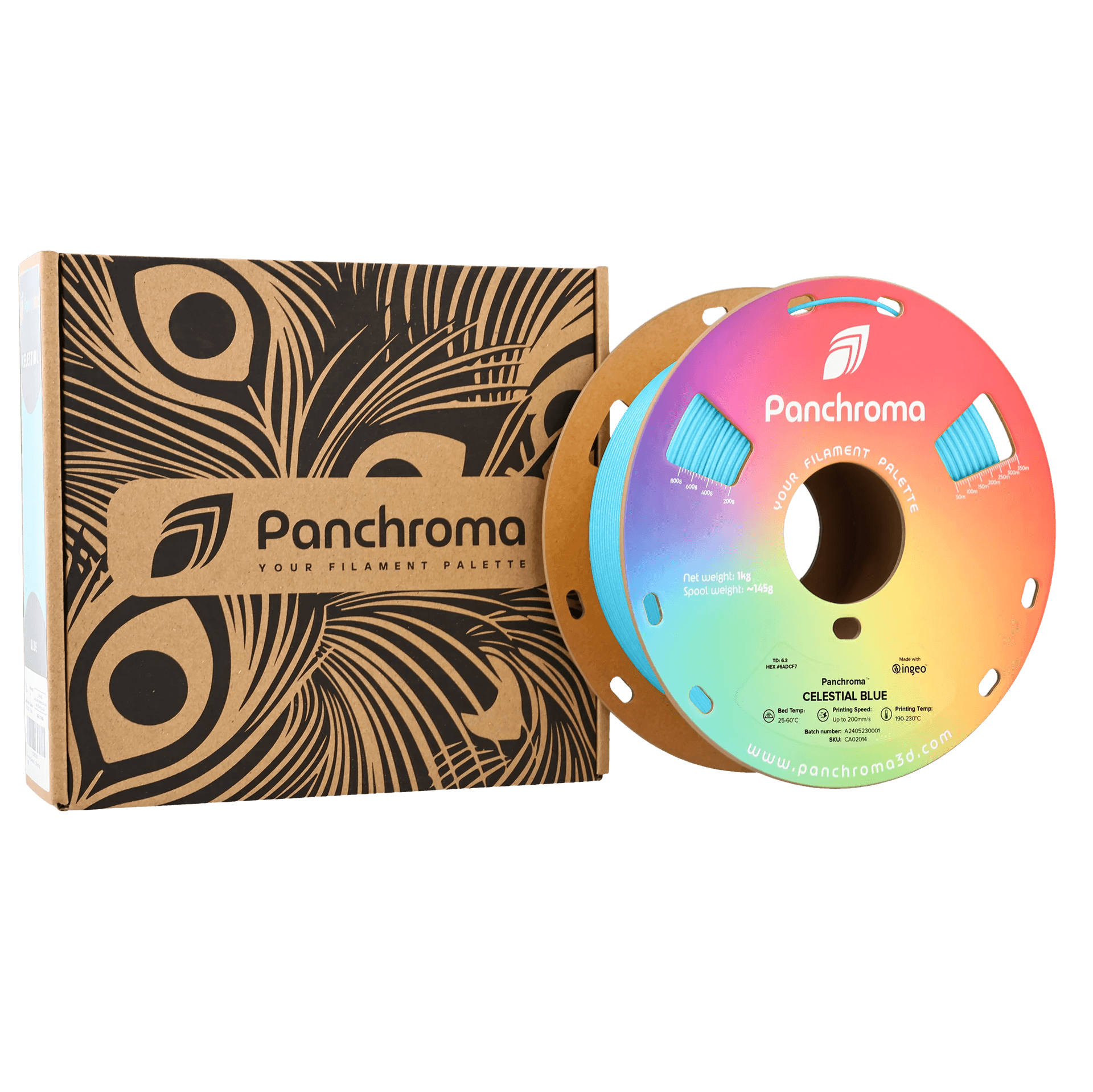 Polymaker Panchroma Celestial PLA 1.75mm Filament 1kg for fpv drones 3