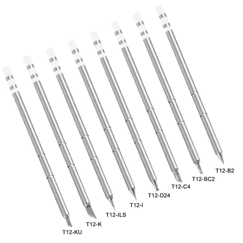 Sequre T12 Soldering Iron Tip T12-B2/T12-BC2/T12-C4/T12-D24/T12-I/T12-ILS/T12-K/T12-KU for fpv drones 1
