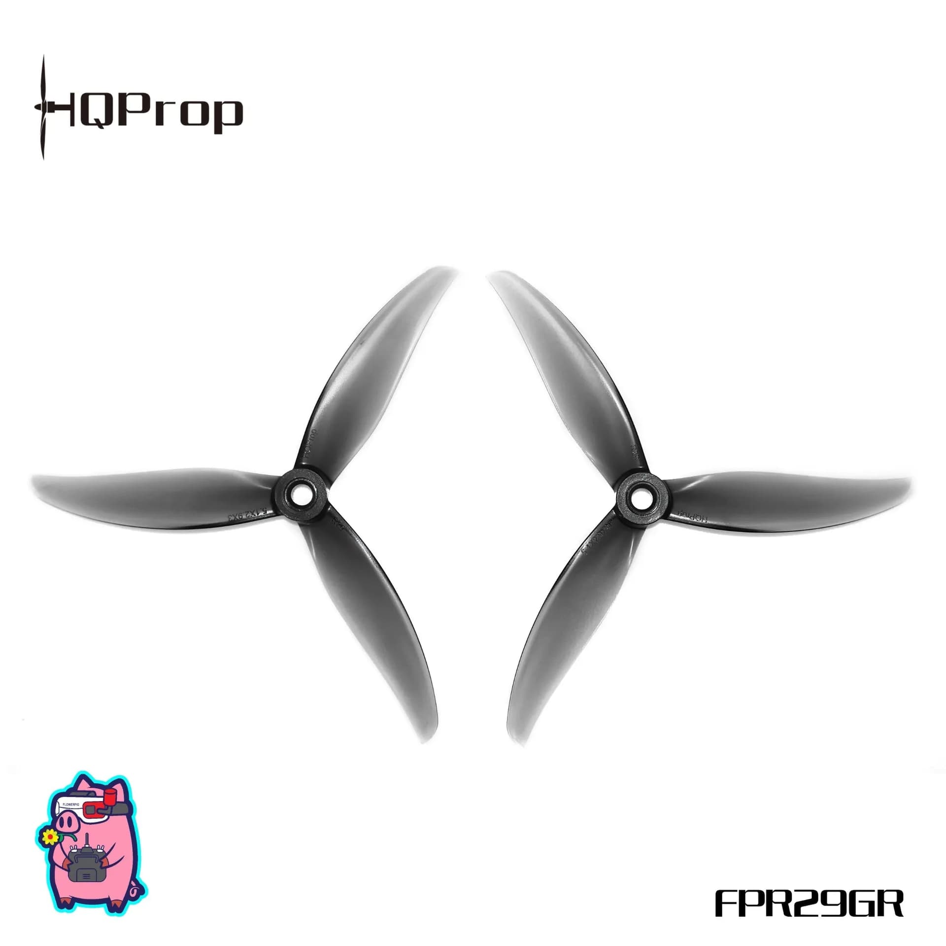 HQProp FlowerPig (8CW+8CCW)-Poly Carbonate for fpv drones 5