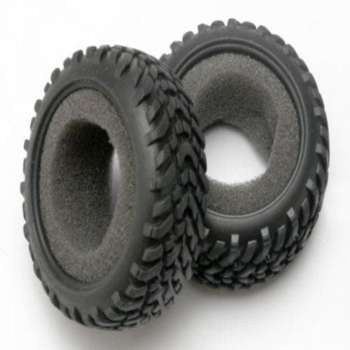 Traxxas 7071 SCT Dual Off-Road Tires w/Foam Inserts (2) Slash Latrax SST for fpv drones