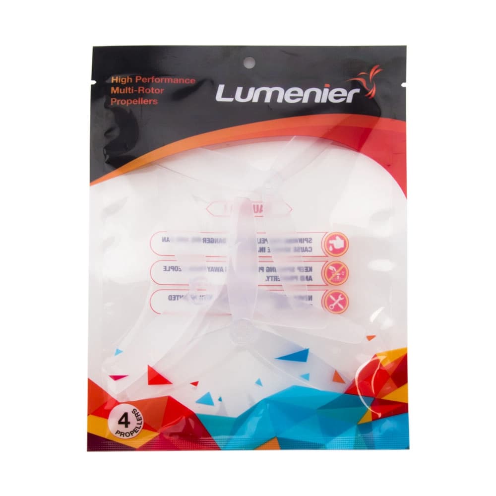 Lumenier 5x4x3 V2 - Propeller (Set of 4 - Clear) - 5" - Black for fpv drones 2