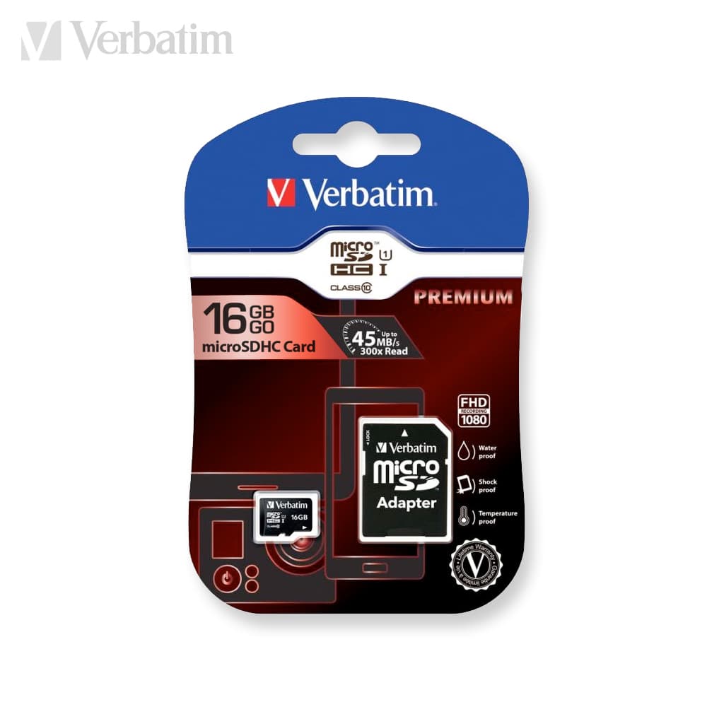 Verbatim MicroSD Geheugenkaart - 16 GB for fpv drones 1