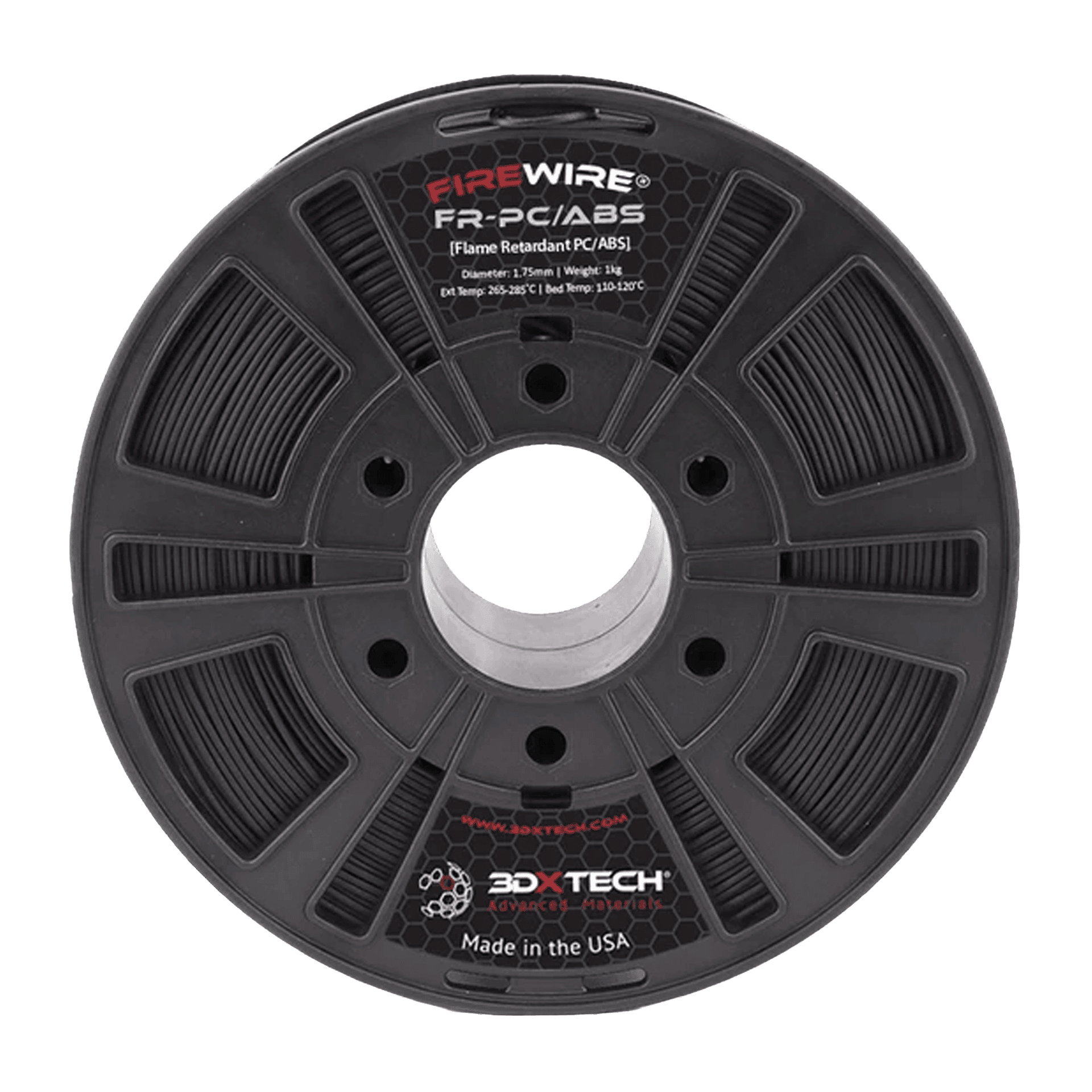 3DXTech FIREWIRE FR-PC/ABS 1.75mm Filament 750g for fpv drones 2