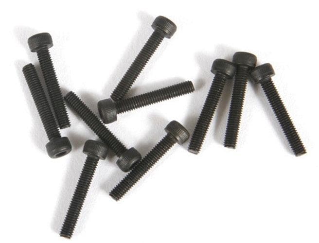 Axial AX31399 M2.6x18mm Cap Head (Black) (10) SCX10 II for fpv drones
