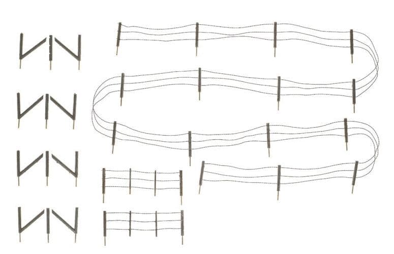 Woodland Scenics A2990 N Scale Barbed Wire Fence for fpv drones 2