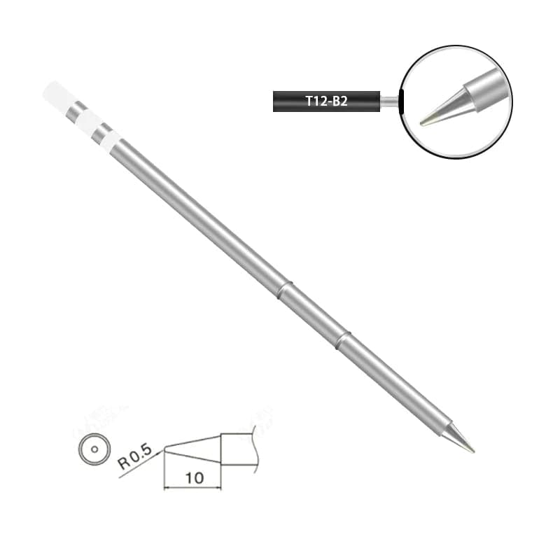 Sequre T12 Soldering Iron Tip T12-B2/T12-BC2/T12-C4/T12-D24/T12-I/T12-ILS/T12-K/T12-KU for fpv drones 3