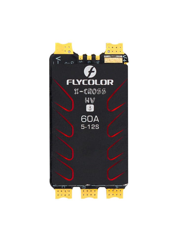 Flycolor X-Cross HV 5-12S BLHeli32 ESC for fpv drones 9