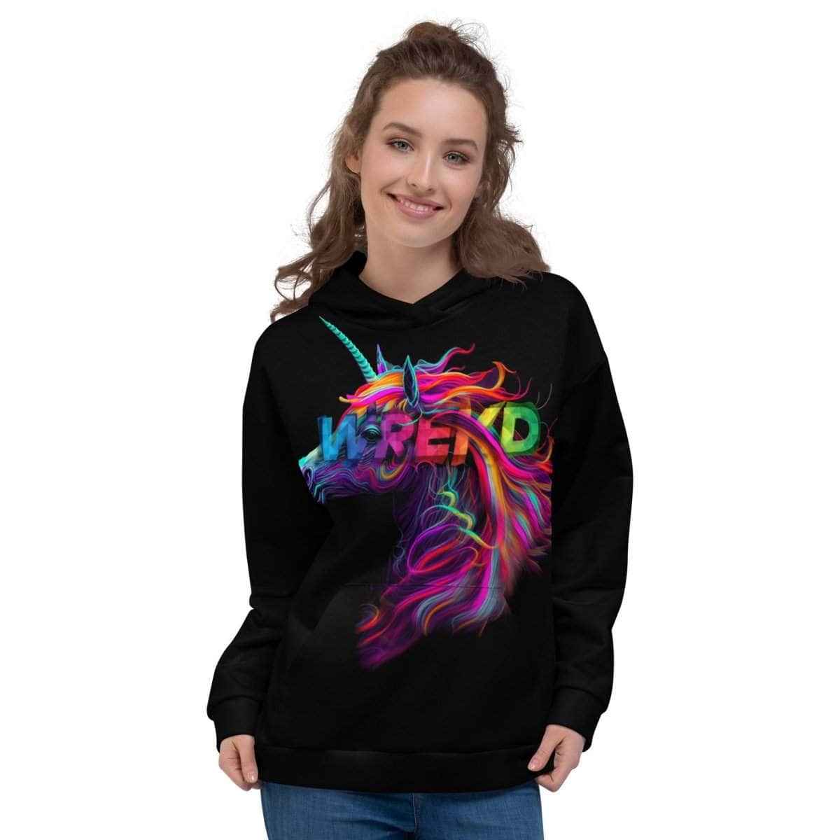 WREKD Unicorn Unisex Hoodie for fpv drones