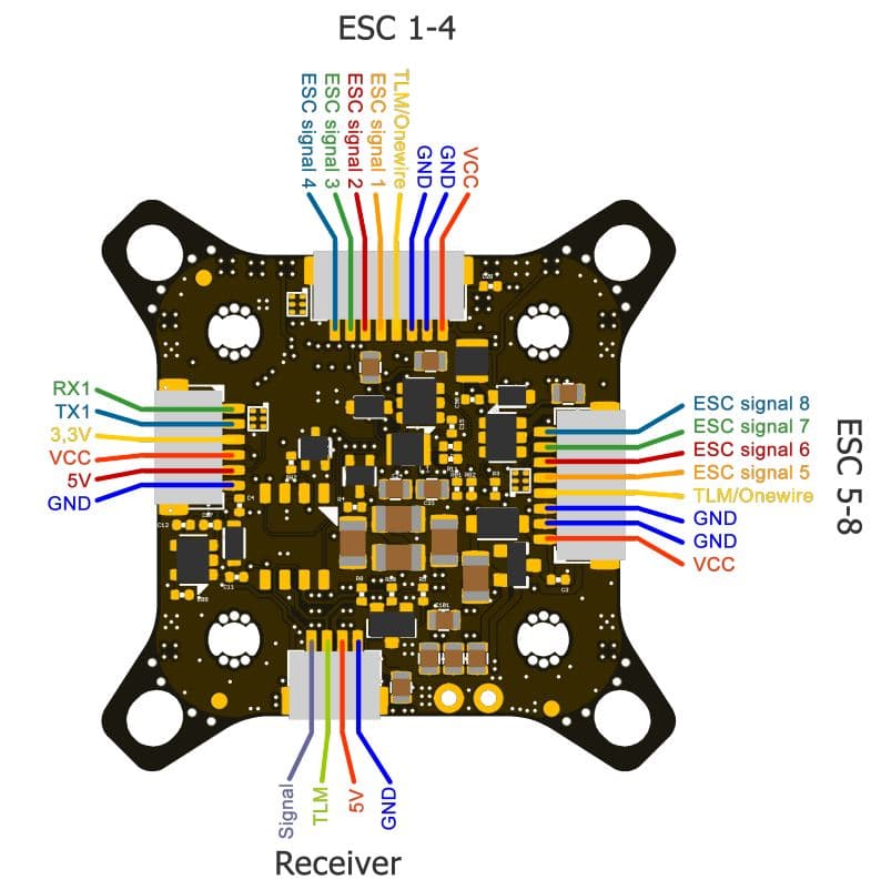 Fettec FC G4 KISS Flight Controller for fpv drones 10