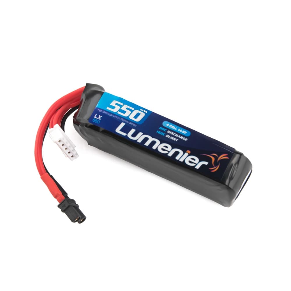 Lumenier 550mAh 4S 80c LiPo Battery (XT-30) - 5 Pack Bundle - 14.8 Volt (4 Cell) for fpv drones 3