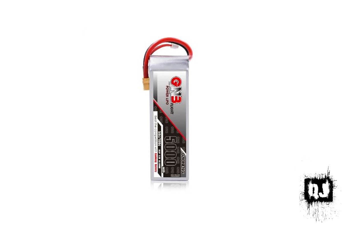 GNB 5000mAh 11.1v 3S 50C XT90 Lipo Battery Pack for fpv drones