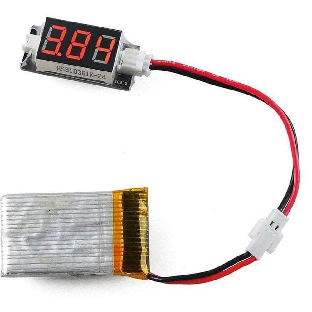 1S LiPo Whoop Battery Checker - PH2.0 and JST 1.25 for fpv drones 2