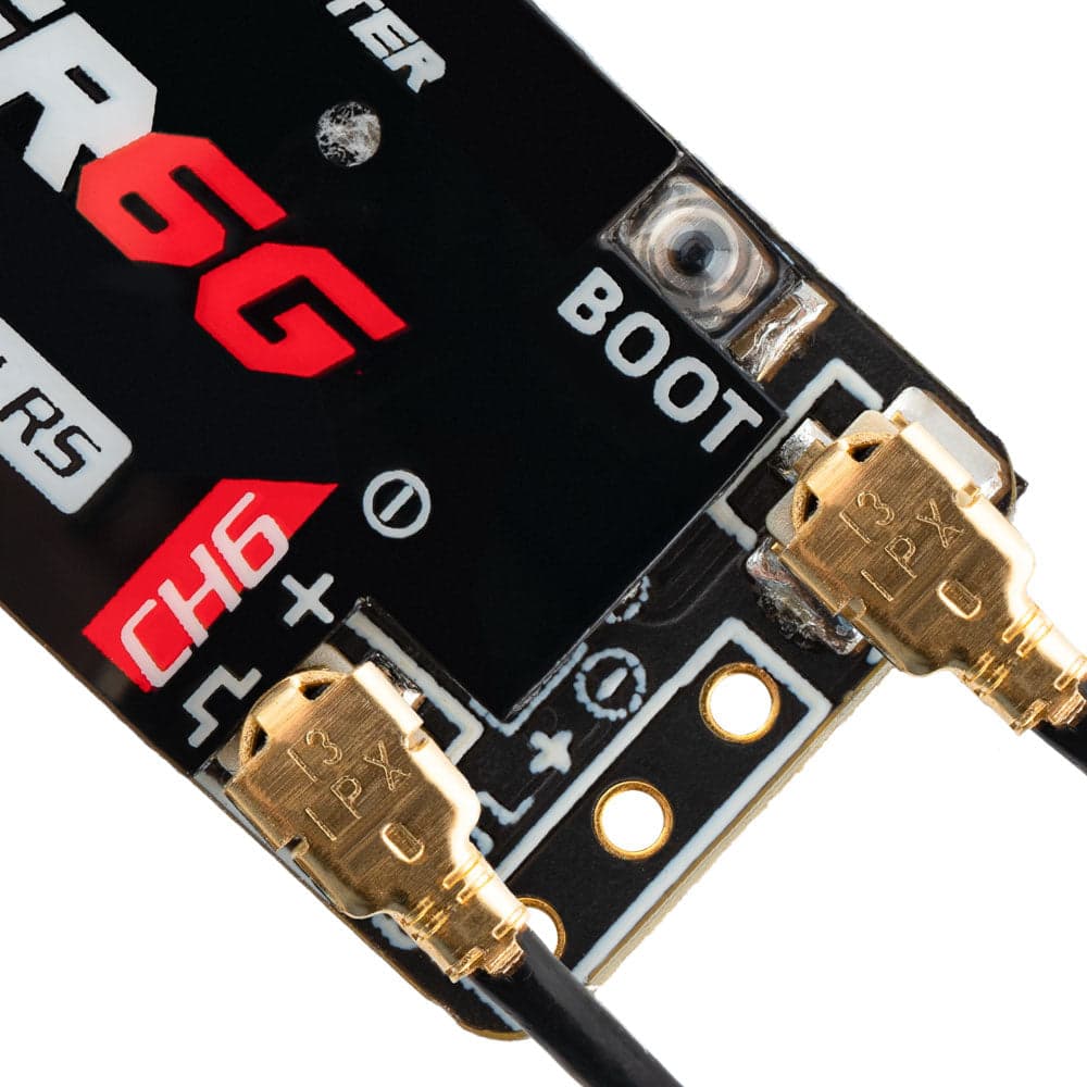 RadioMaster ER6G & ER6GV 2.4GHz ELRS PWM Receiver for fpv drones 12