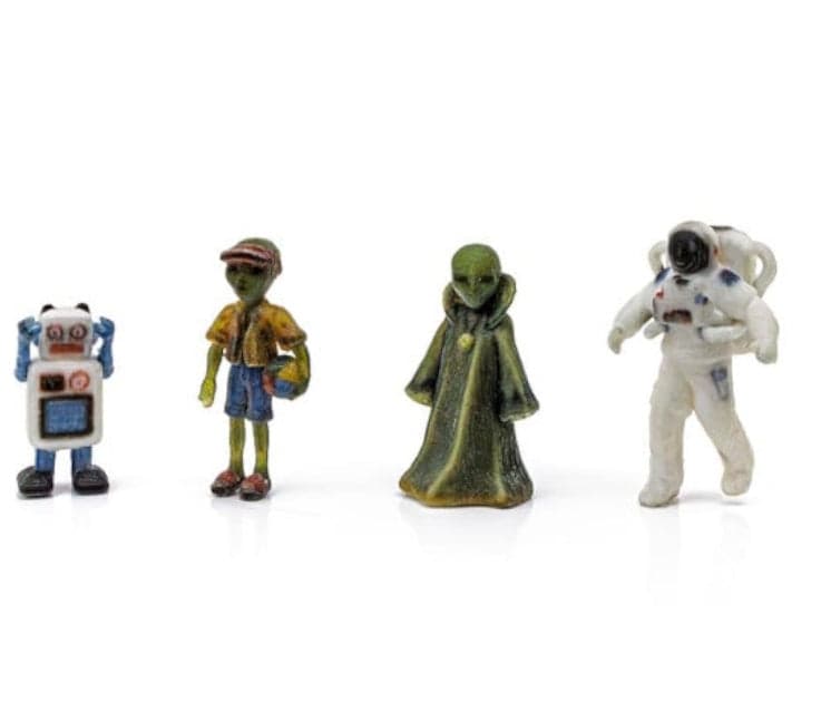 Woodland Scenics A2865 Find Me Figures Sci-Fi Figures (4PCS) HO Scale for fpv drones
