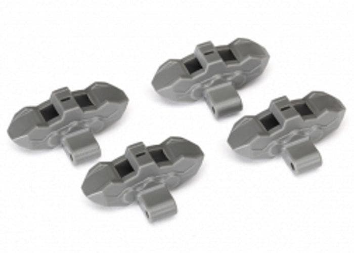 Traxxas 8567 Brake Calipers Front or Rear (Grey) (4) Desert Racer for fpv drones