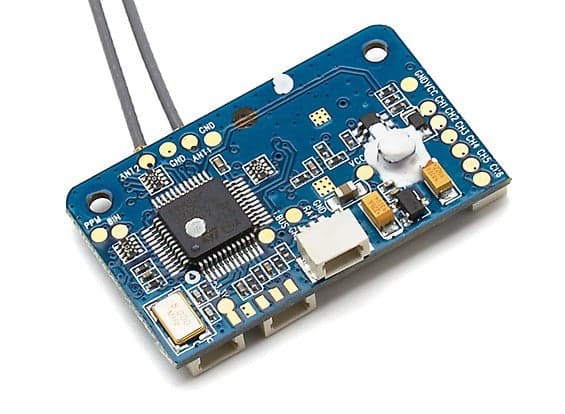 X6B PWM-PPM-i-BUS-SBUS Receiver 6CH 2.4G AFHDS 2A Telemetry Receiver for fpv drones 2