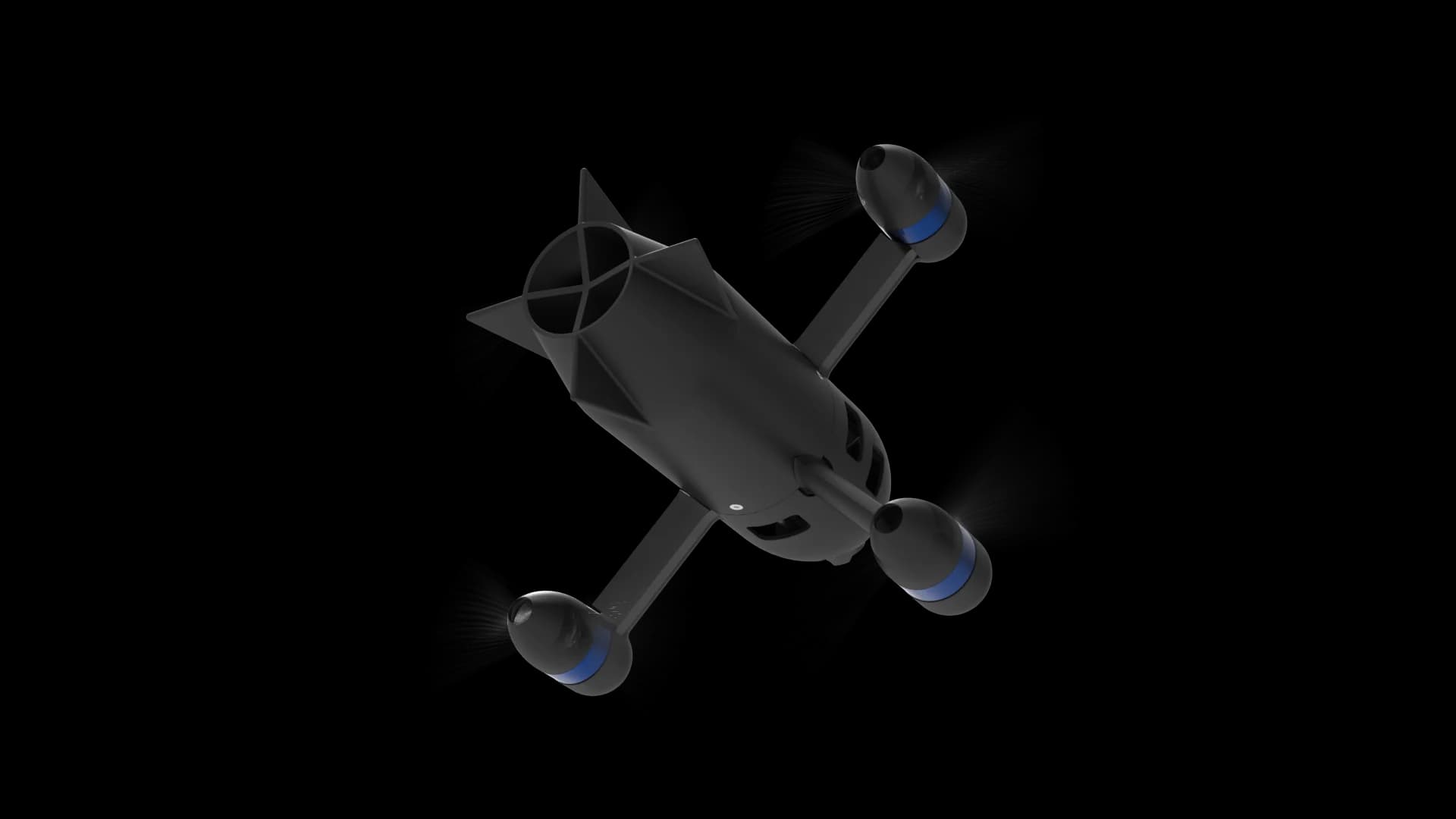 AOS HS5 High Speed Quadcopter (Carbon and 3D Prints) for fpv drones 8