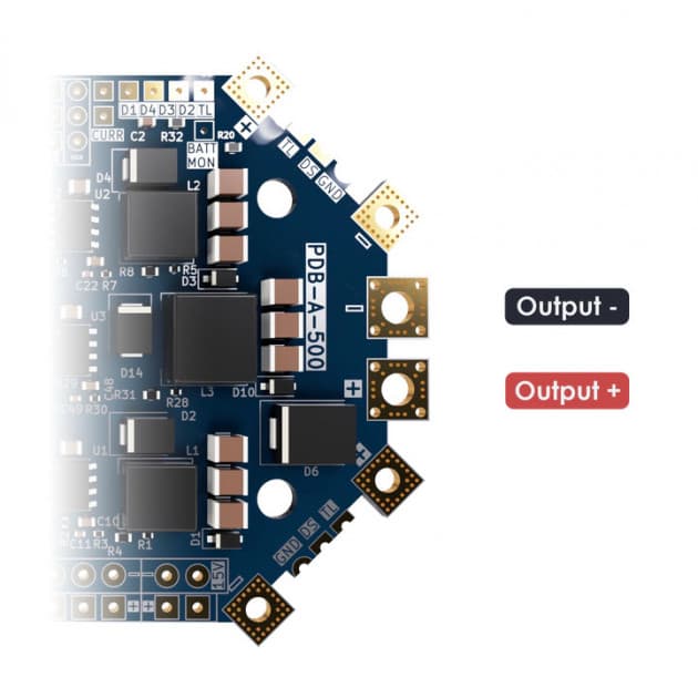 PhotonDrive PDB 500 HotSwap Voltage Distribution Board for fpv drones 7