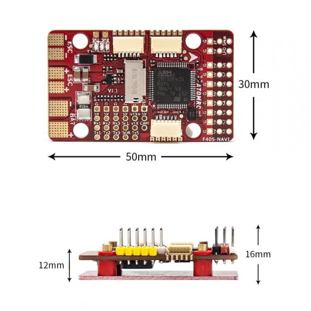 AtomRC F405 NAVI Wing for fpv drones 2
