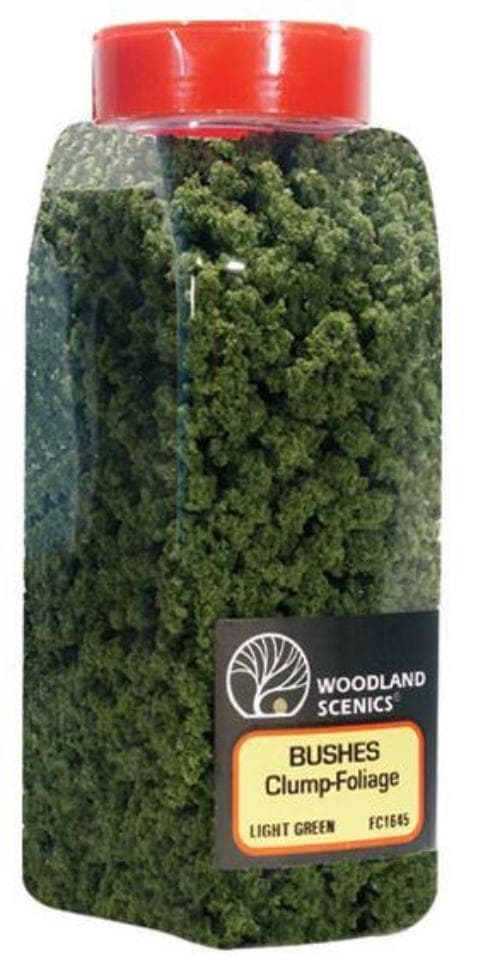 Woodland Scenics FC1645 N/HO Bushes Shaker Light Green 32 oz Train Scenery for fpv drones