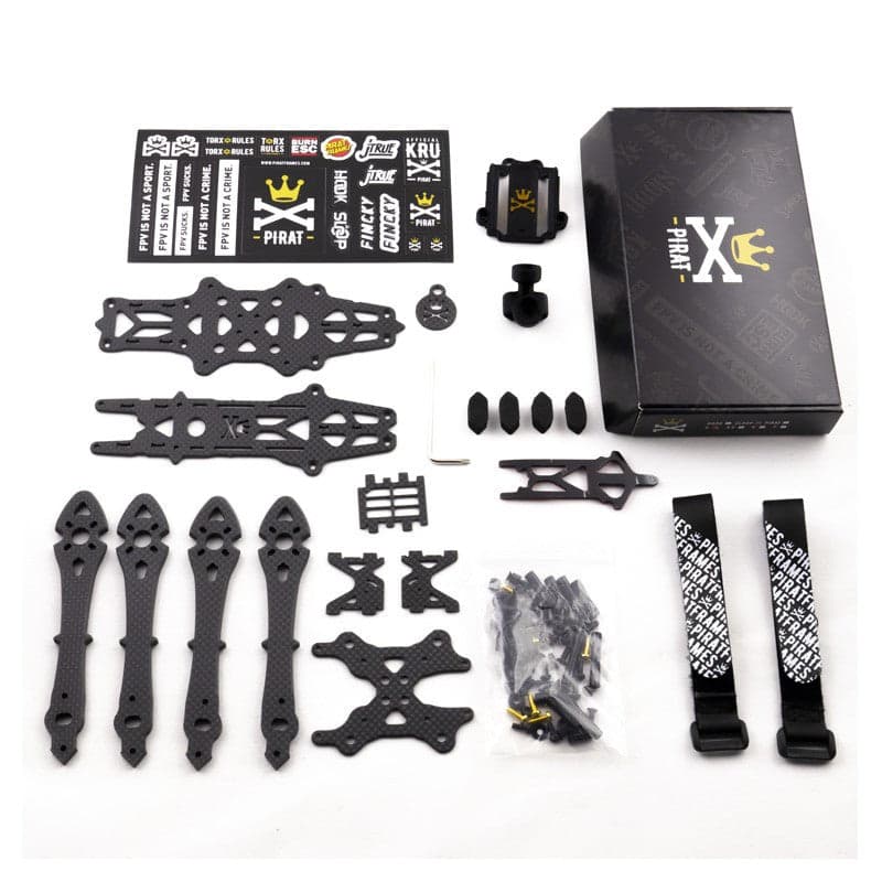 PiratFrames Sloop V3 Booty Quadcopter Frame for fpv drones 3