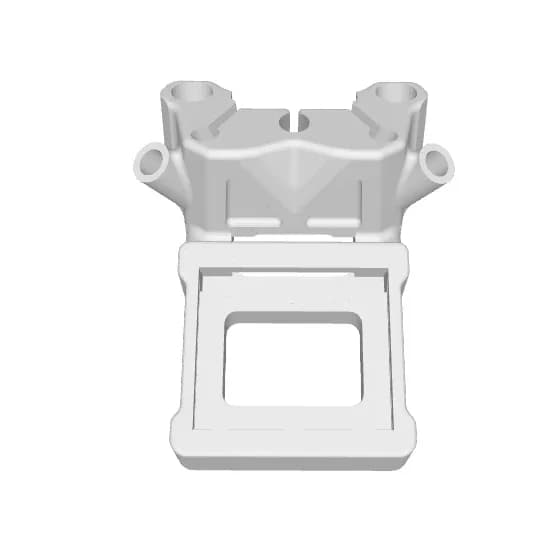 GPS TPU Mount for GEPRC Mark5 for fpv drones 2