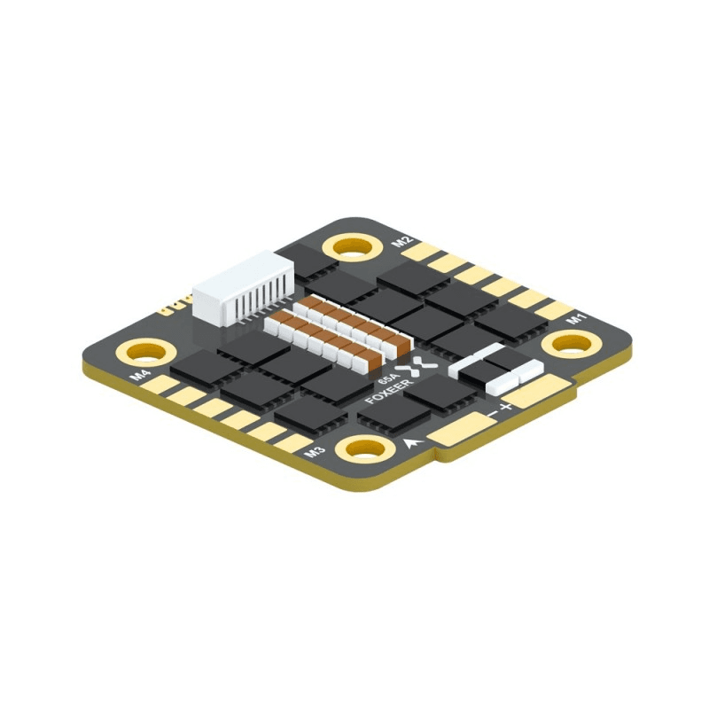 Foxeer Reaper F4 AM32 128K 32Bit 65A 3-8S 4in1 ESC - 30x30mm for fpv drones 4