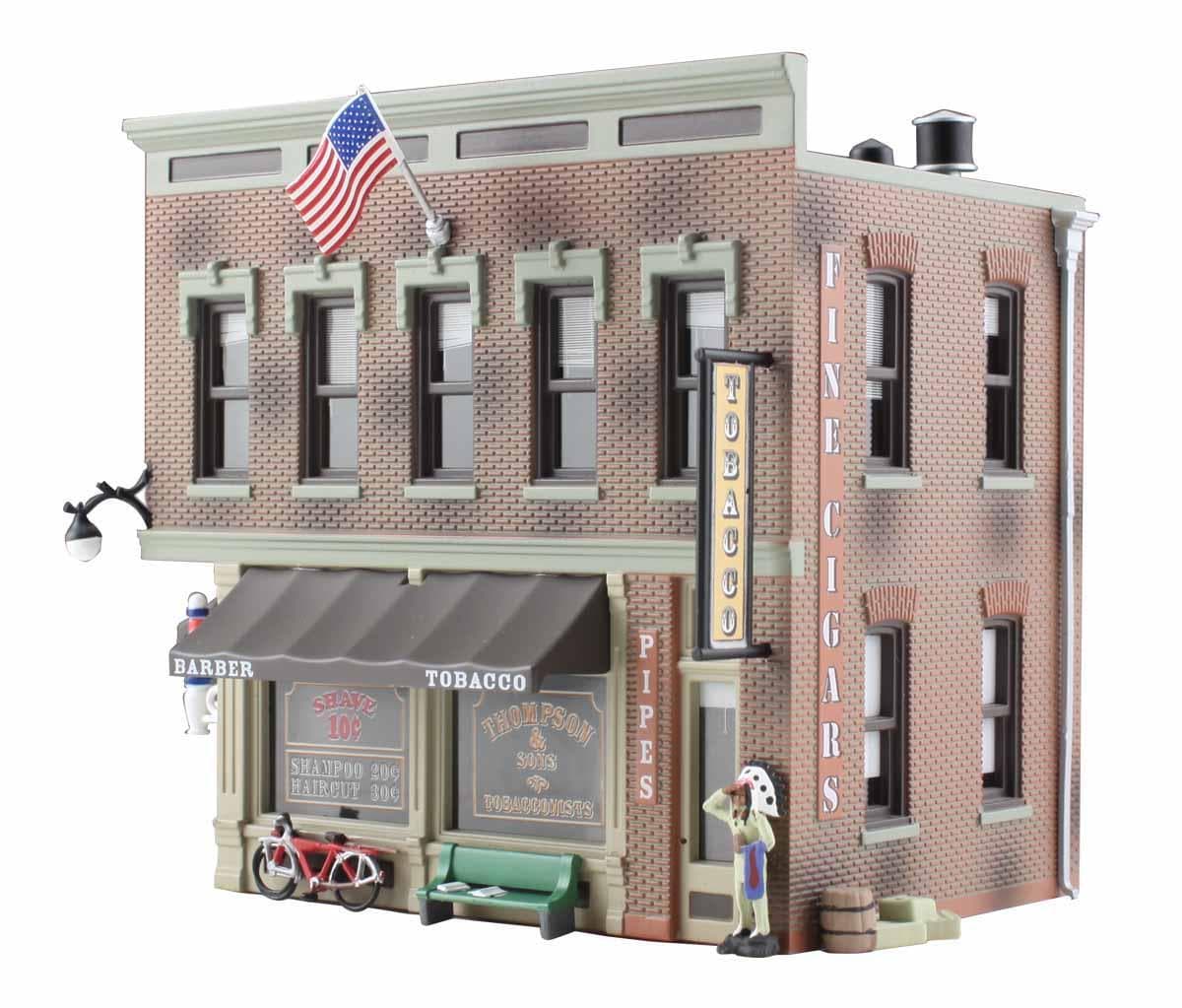Woodland Scenics BR5024 HO Corner Emporium Built-&-Ready Structure for fpv drones 3