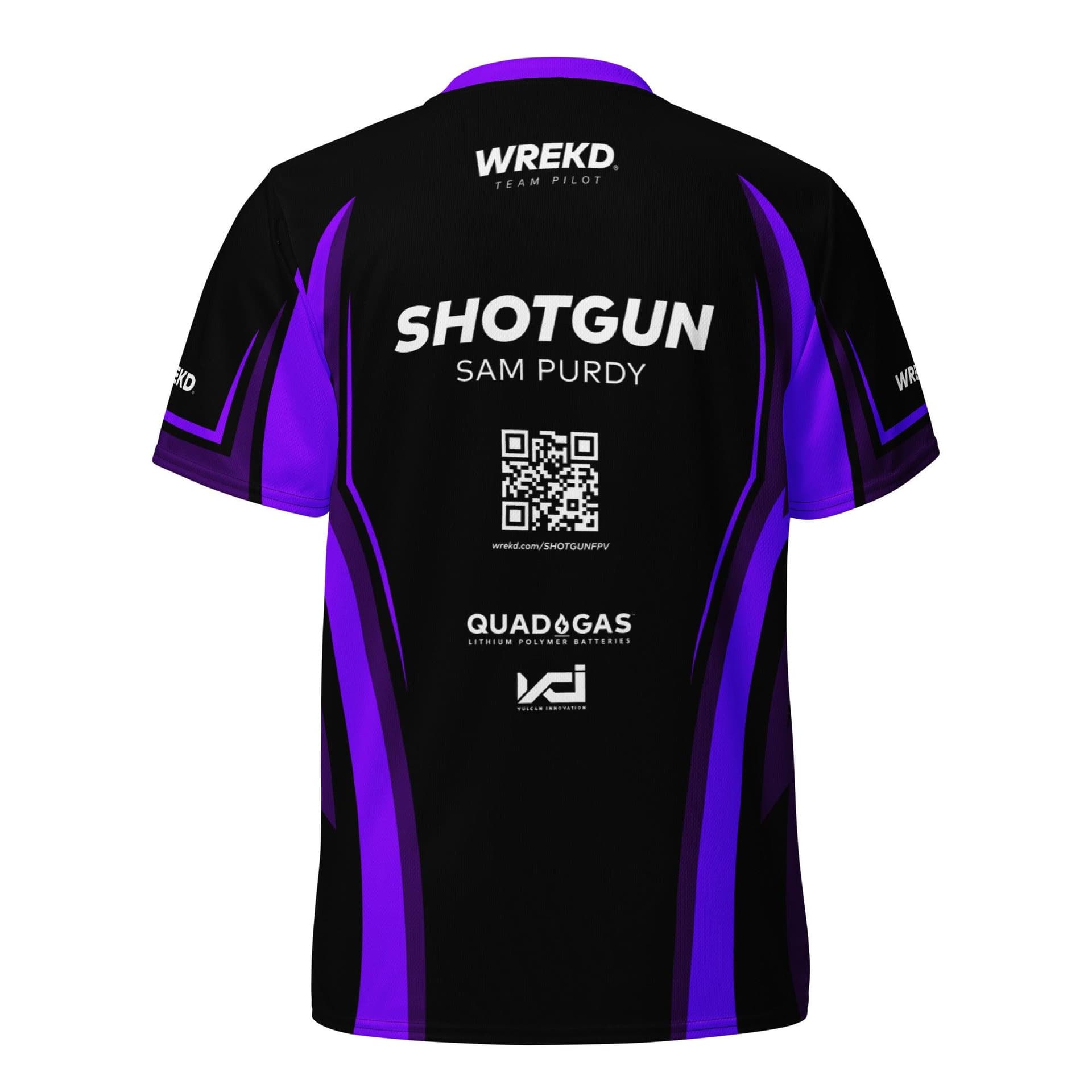 2024 Team Pilot Jersey - WREKD / SHOTGUN for fpv drones 6