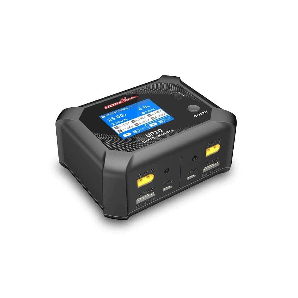 UltraPower UP10 200W 10A 1-6S Dual Channel AC/DC Smart Charger for fpv drones 1