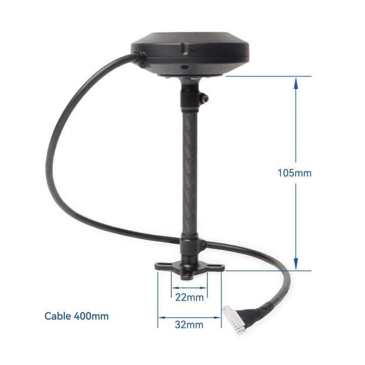 Holybro H-RTK NEO F9P Rover-CAN for fpv drones 2
