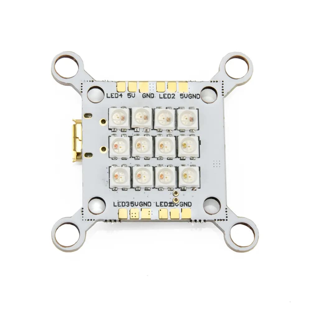 Lumenier Multi-Mount RGB LED Tail Light + PDB - 3 - White for fpv drones 2