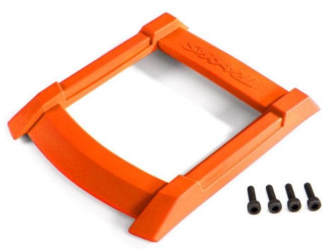Traxxas 8917T Skid Plate Roof (Body) (Orange)/ 3x12mm CS (4) Maxx for fpv drones