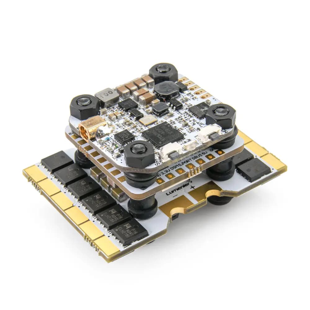 Lumenier LUX Mini F7 20x20 Stack (45A 2-6S Pro ESC, F7 FC, 800mW VTX) for fpv drones 1