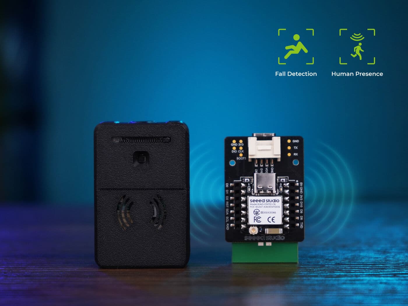 XIAO 60GHz mmWave Human Fall Detection Sensor for fpv drones 7